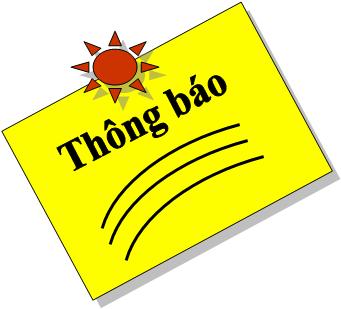 Thông báo về kế hoạch học lại, thi lại, học bổ sung và hoàn thiện hồ sơ đào tạo