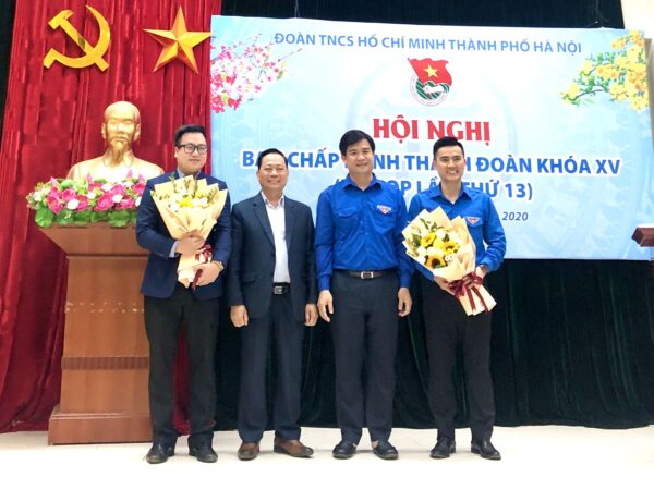 Đoàn TNCS Hồ Chí Minh thành phố Hà Nội có thêm 2 tân Phó Bí thư