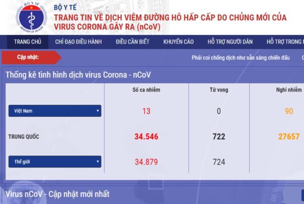 Thêm 2 kênh thông tin chính thức về dịch bệnh nCoV