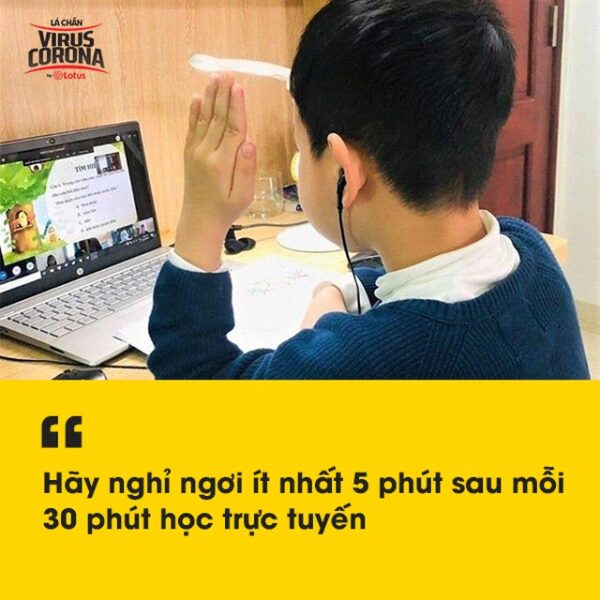 Trẻ học trực tuyến tại nhà phòng Covid-19: Làm gì để bảo vệ thị lực?