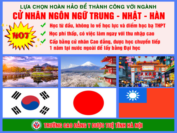 Tổng quan ngành Cử nhân ngôn ngữ Trung – Nhật – Hàn