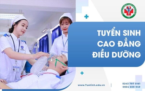 Trường Cao đẳng Y dược Tuệ Tĩnh Hà Nội tuyển sinh ngành điều dưỡng 2022