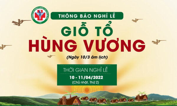 Thông báo lịch nghỉ lễ giỗ tổ Hùng Vương năm 2022