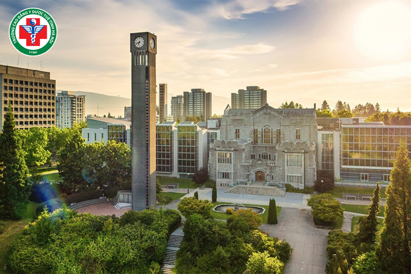 Một phần ngôi trường British Columbia University tại Canada