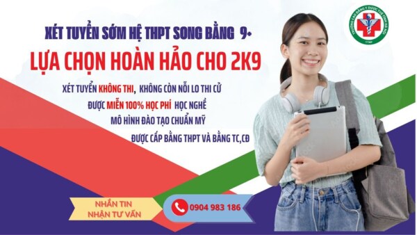 Tuyển sinh vào lớp 10 cấp trung học phổ thông hệ song bằng