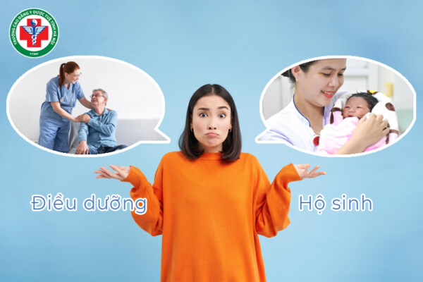 Nên học Điều dưỡng hay Hộ sinh năm 2025? So sánh cụ thể hai ngành