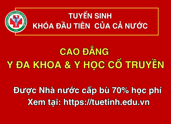 🥊 TUYỂN SINH CAO ĐẲNG Y ĐA KHOA & Y HỌC CỔ TRUYỀN khoá đầu tiên của cả nước bằng điểm học bạ theo hình thức trực tuyến.