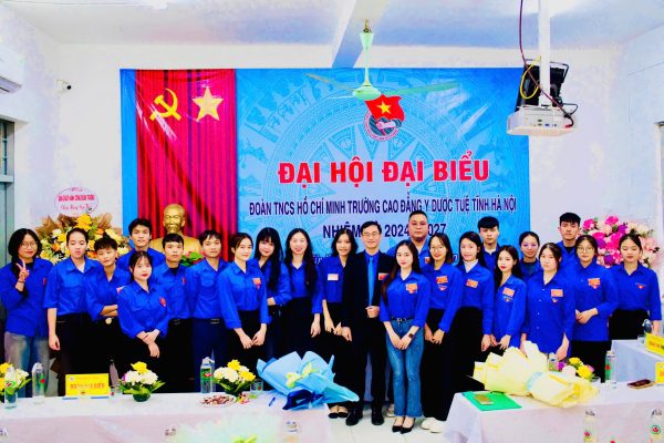 Đại hội đại biểu Đoàn TNCS Hồ Chí Minh trường Cao đẳng Y dược Tuệ Tĩnh Hà Nội