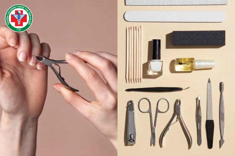Bộ dụng cụ cơ bản học nail