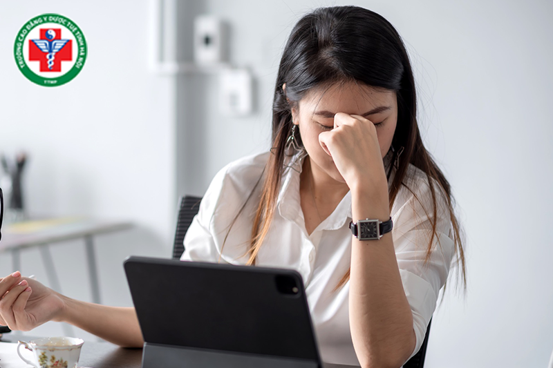 Căng thẳng khiến khí huyết không điều hòa