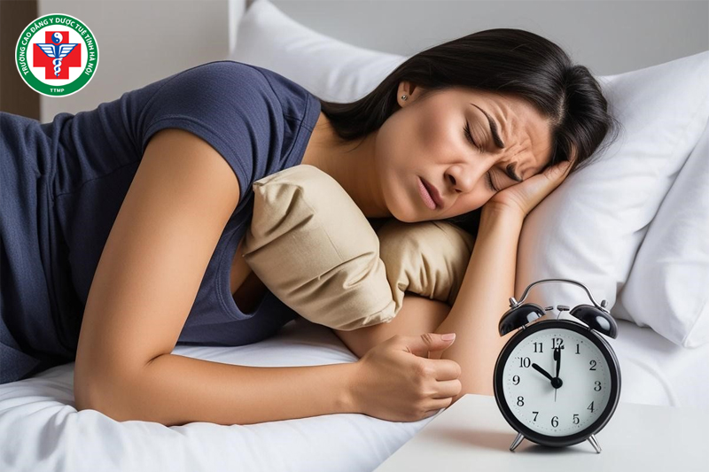 Vấn đề về giấc ngủ phản ánh sự vận hành khí huyết