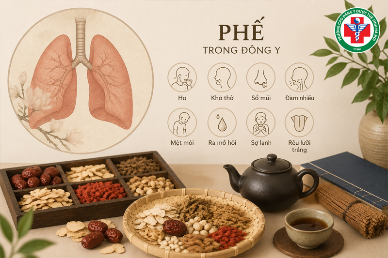 Các chứng bệnh ở Phế theo Đông y: Triệu chứng và cách điều trị