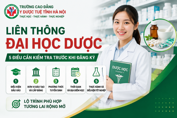 Liên thông Đại học Dược: 5 điều cần biết trước khi lựa chọn lộ trình học