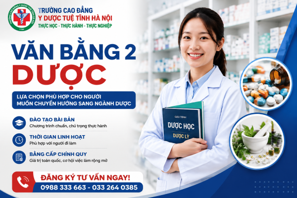 Văn bằng 2 Dược: Lối rẽ thực tế cho người muốn bước vào ngành Dược