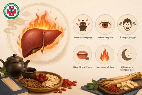 Chứng Can hỏa thượng viêm là gì? Triệu chứng và cách điều trị Đông y