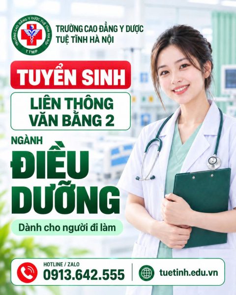Tuyển sinh liên thông cao đẳng Điều dưỡng tại Bắc Ninh