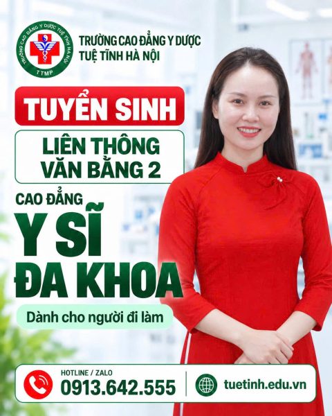 Tuyển sinh liên thông cao đẳng Y sỹ đa khoa tại Ninh Bình