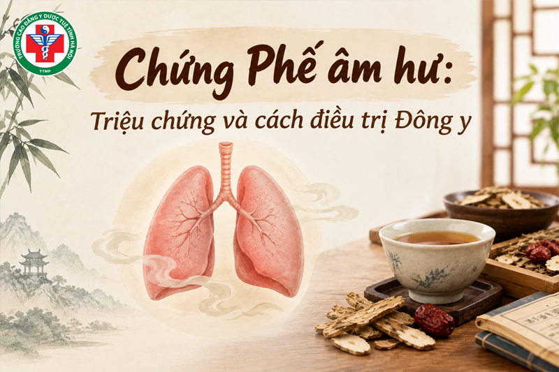 Chứng Phế âm hư: Triệu chứng và cách điều trị Đông y