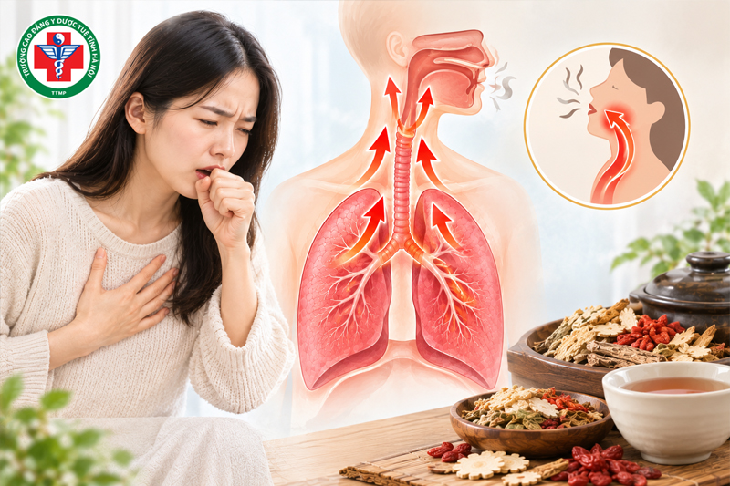 Chứng Phế khí nghịch: Nguyên nhân, triệu chứng và cách điều trị