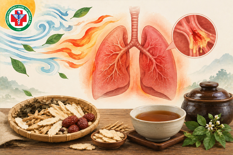 Chứng Phong nhiệt phạm Phế: Triệu chứng và cách điều trị