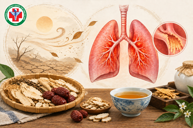 Chứng Táo tà phạm Phế: Nguyên nhân, triệu chứng và cách điều trị